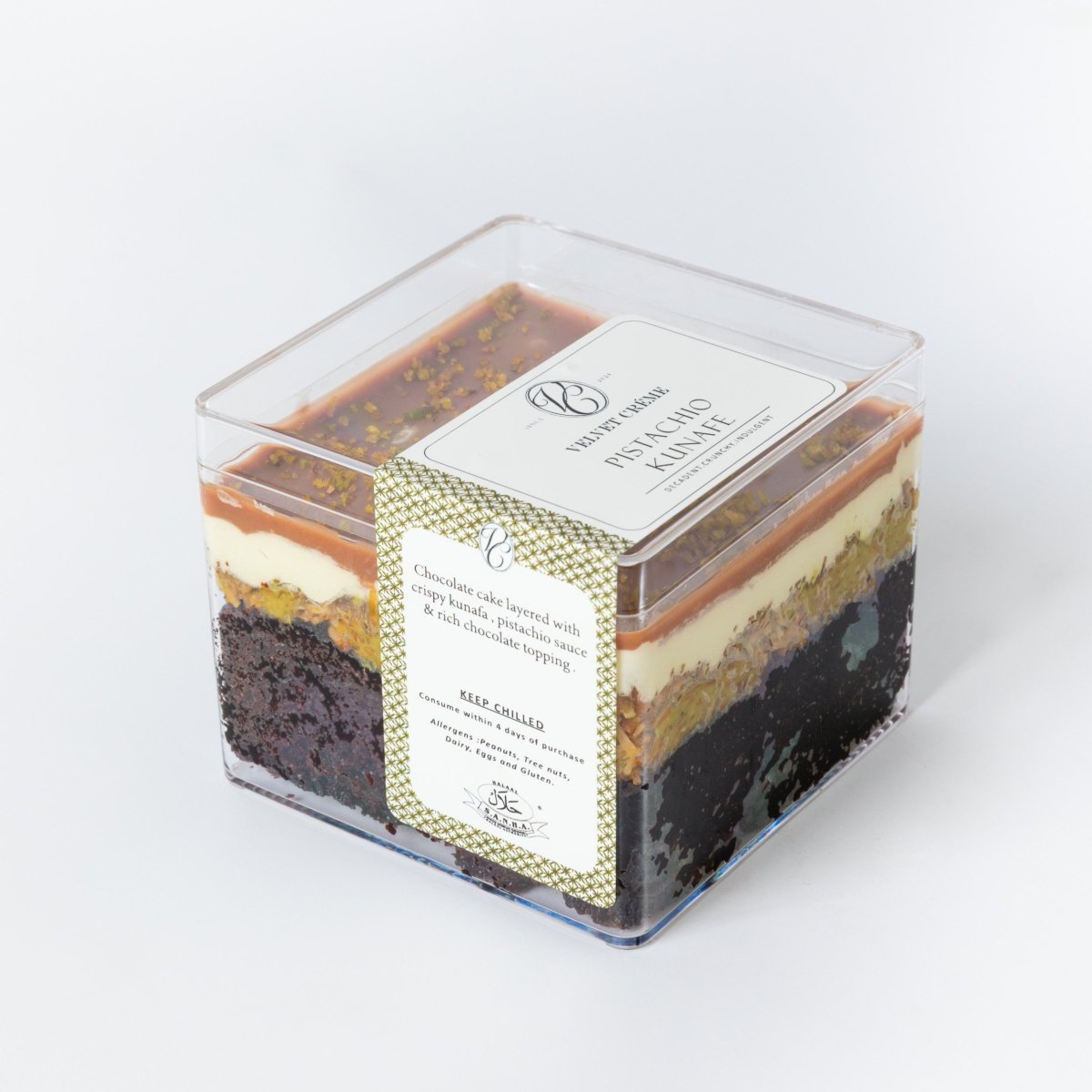 Pistachio Kunafe 6's - Velvet Creme