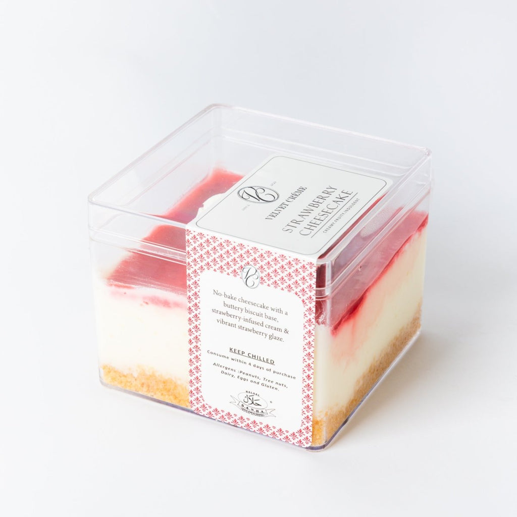 Strawberry Cheesecake 6's - Velvet Creme